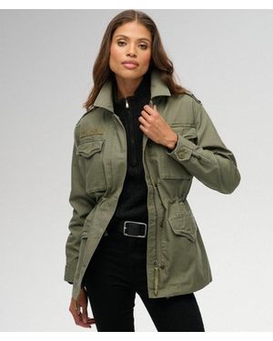 Superdry & Co Embellished Field Jacket - Green