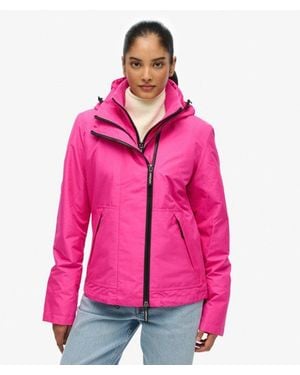 Superdry Mountain Windbreaker Jas Met Capuchon - Roze