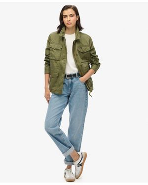 Superdry & Co Classic Military M65 Lined Jacket - Green