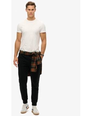 Superdry & Co Essential Logo Half Brushed sweatpants - White