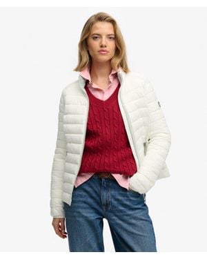 Superdry Fuji Lite Padded Jacket - Red