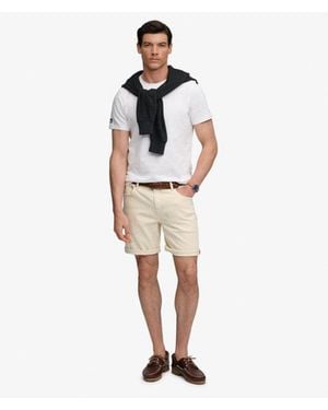 Superdry & Co Vintage Straight Shorts - White