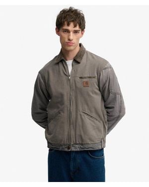 Superdry & Co Carhartt Reworked Collared Jacket - Grey
