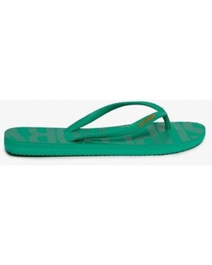 Superdry Essential Teenslippers - Groen