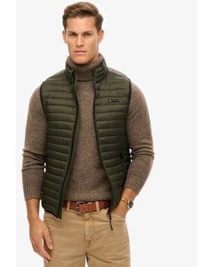 Superdry & Co Fuji Lite Gilet - Green