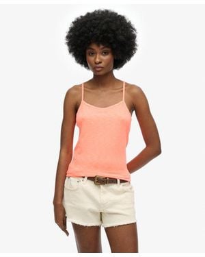 Superdry Studios Strappy Vest - Orange