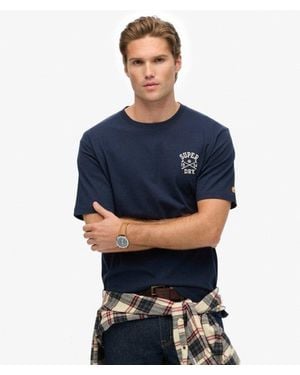 Superdry Athletic Club T-shirt - Blue