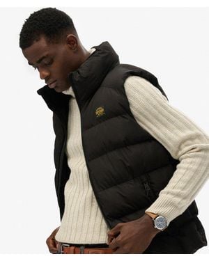 Superdry & Co Sports Puffer Gilet - Black