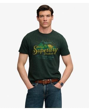 Superdry & Co Outdoors Mountain Relaxed T-shirt - Green