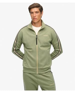 Superdry & Co Tech Cult Loose Track Top - Green