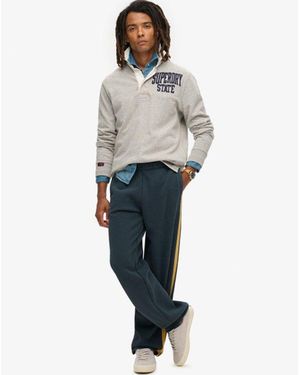 Superdry & Co Essential Logo Straight joggers - Grey