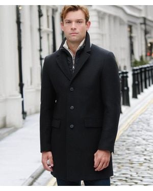 Superdry Tailored Two-in-one Town Coat - Grey