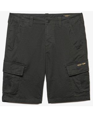 Superdry Homme Short Cargo Vintage Core Coupe Décontractée Taille - Blanc