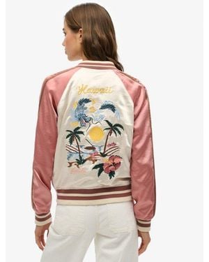 Superdry & Co Suikajan Embroidered Bomber - Multicolour