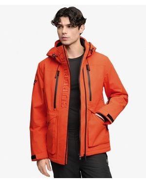 Superdry & Co Ultimate Freestyle Ski Jacket - Red
