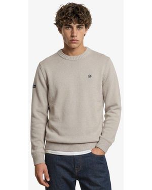 Superdry & Co Preppy Cotton Jumper - Grey
