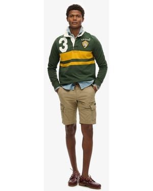Superdry & Co Organic Cotton Core Cargo Shorts - Green
