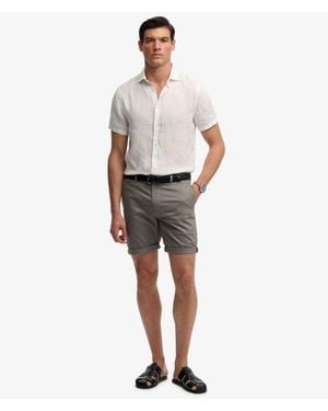 Superdry & Co Premium Regular Chino Shorts - White