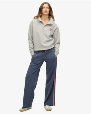 Superdry Athletic Essentials Logo Straight joggers - Blue