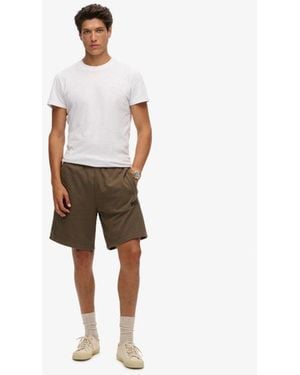 Superdry & Co Essential Logo Jersey Shorts - White