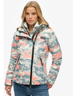 Superdry Hooded Mountain Windbreaker Jacket - Grey