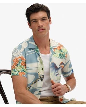 Superdry & Co The Merchant Store - Hawaiian Shirt - Blue