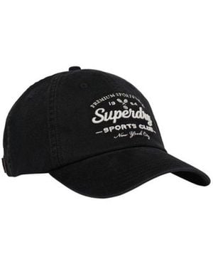 Superdry & Co Vintage Club Baseball Cap - Black