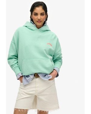 Superdry & Co Essential Logo Hoodie - Green