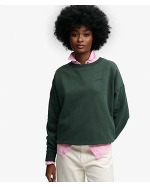 Superdry & Co Essential Logo Crew Sweatshirt - Green