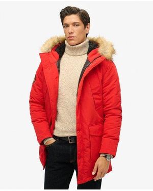 Superdry Everest Parka - Rood