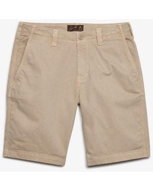 Superdry & Co Utility Chino Shorts - Natural