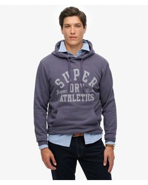 Superdry Athletic Essentials Hoodie - Blue