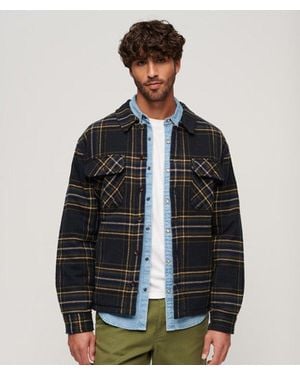 Superdry & Co Surplus Check Jacket - Black