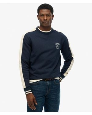 Superdry Athletic Club Crew Sweatshirt - Blue
