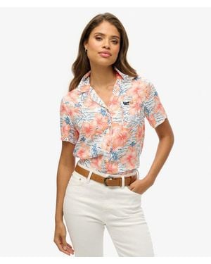 Superdry & Co Beach Resort Shirt - Blue