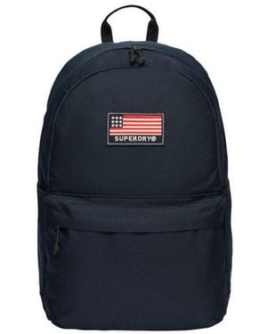 Superdry Classic Patch Montana Backpack - Blue