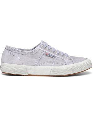 Superga 2750 Cotton Dyed Le Uomo, Donna Grigio - Bianco
