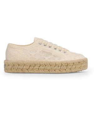 Superga 2740 Platform Crochet Rope - Neutro