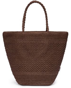 Superga Tote Bag Raffia Bolsos Mujer Marrón Talla Única