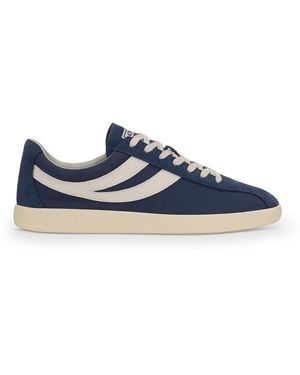 Superga 1960 Capri Cotton Hairysuede - Blu