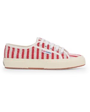 Superga 2750 Cotton Stripes - Rosa