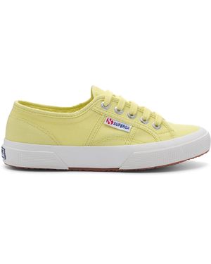 Superga 2750-Cotu Classic Le Hombre, Mujer Verde - Amarillo