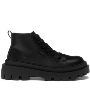 Superga 3052 Alpina Apex Mid Vegan Material - Negro