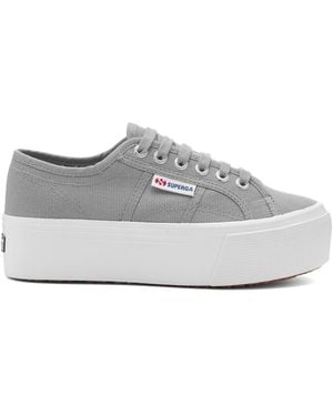 Superga 2790 Platform Platform Mujer Gris