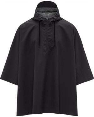 Superga Poncho Raggiera Logo - Negro