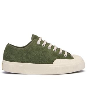 Superga 2432 Works Hairy Suede - Verde