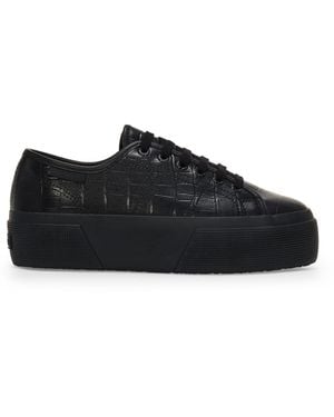 Superga 3790 Kaiman Synthetic Material Leggera - Negro