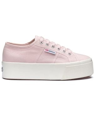 Superga 2790 Platform Platform Donna Rosso - Rosa