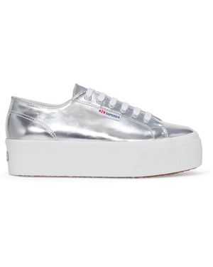 Superga 2790 Mirror Synthetic Material - Blanco