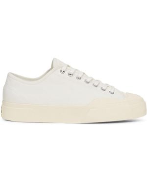 Superga 2432 Works Low Cut Brokentwill - Bianco